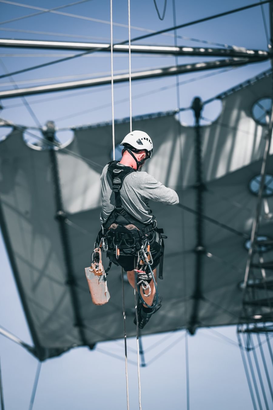 Fall protection safety harness