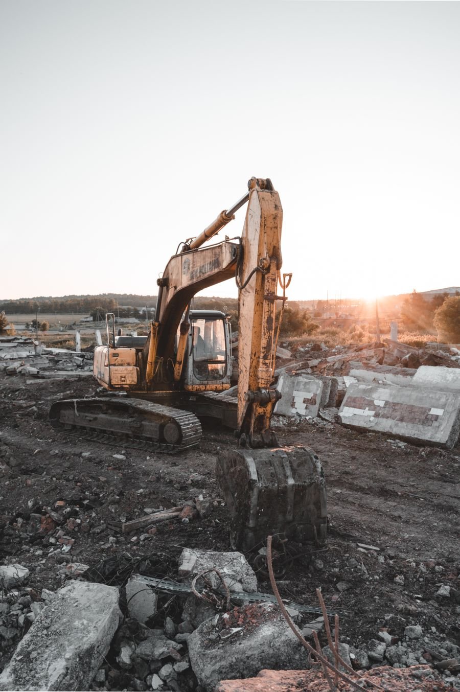 Construction equipment excavator